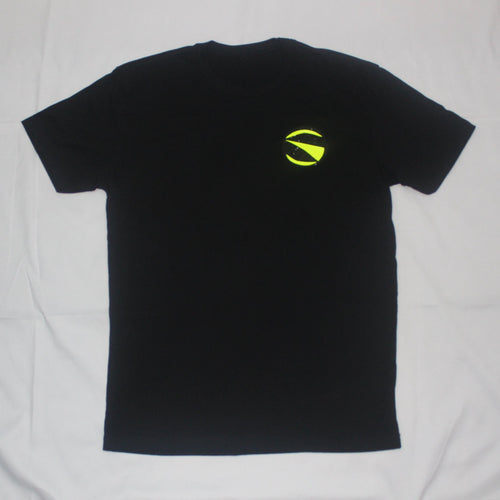 Black Swaliga Black Neon Short Sleeve T-shirt