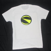 Load image into Gallery viewer, White Swaliga Black Neon Short Sleeve T-shirt